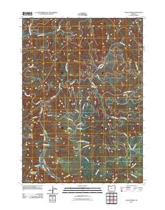 Cedar Creek 2011 topographic map thumbnail