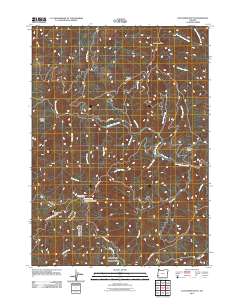 Dutchman Butte 2011 topographic map thumbnail