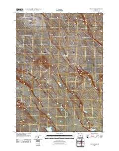 Potato Lake 2011 topographic map thumbnail