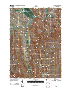 House Butte 2011 topographic map thumbnail