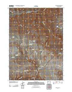 Bretz Mine 2011 topographic map thumbnail