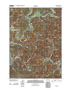 Bridge 2011 topographic map thumbnail