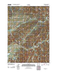 Nonpareil 2011 topographic map thumbnail