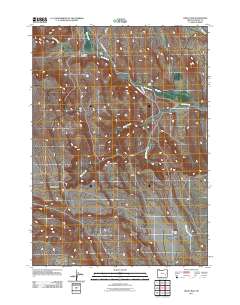 Circle Bar 2011 topographic map thumbnail