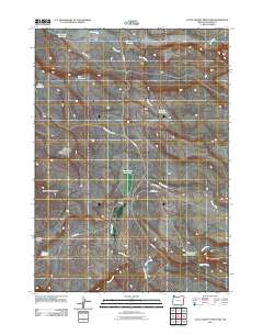 Little Grassy Mountain 2011 topographic map thumbnail