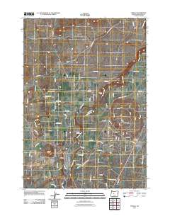 Tumalo 2011 topographic map thumbnail