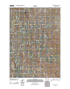 Bend Airport 2011 topographic map thumbnail