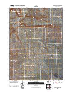 Ancient Lake Well 2011 topographic map thumbnail