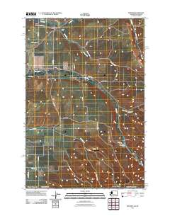 Buroker 2011 topographic map thumbnail