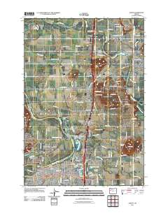 Albany 2011 topographic map thumbnail