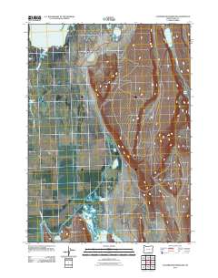 Calderwood Reservoir 2011 topographic map thumbnail
