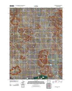 Barton Lake 2011 topographic map thumbnail