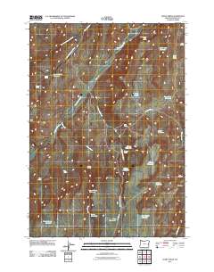 Avery Creek 2011 topographic map thumbnail