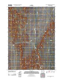 Battle Creek Ranch 2011 topographic map thumbnail