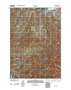 Daly Creek 2011 topographic map thumbnail