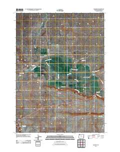 Danner 2011 topographic map thumbnail