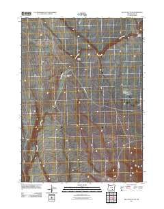 Beatys Butte NW 2011 topographic map thumbnail