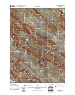 Hughet Spring 2011 topographic map thumbnail