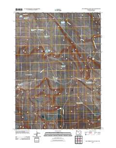 Keg Springs Valley East 2011 topographic map thumbnail