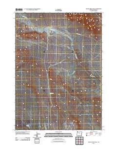 Grassy Ridge Well 2011 topographic map thumbnail