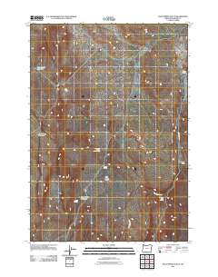 Kane Spring Gulch 2011 topographic map thumbnail