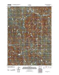Grizzly Peak 2011 topographic map thumbnail