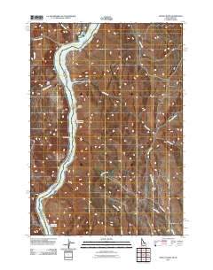 Henley Basin 2011 topographic map thumbnail