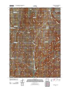 Hurley Flat 2011 topographic map thumbnail