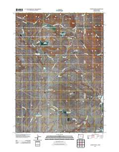 Juniper Point 2011 topographic map thumbnail