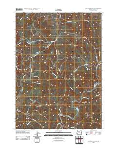 Live Oak Mountain 2011 topographic map thumbnail