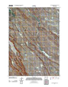 Jacobs Reservoir 2011 topographic map thumbnail