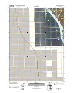 Mack Point 2011 topographic map thumbnail