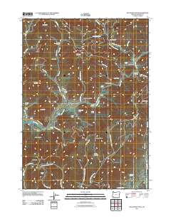 McConville Peak 2011 topographic map thumbnail