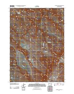 Lambing Canyon 2011 topographic map thumbnail