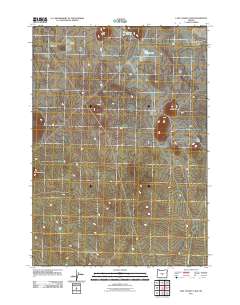 Last Chance Lake 2011 topographic map thumbnail