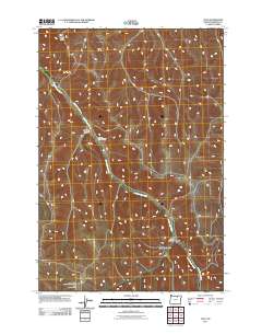 Lena 2011 topographic map thumbnail