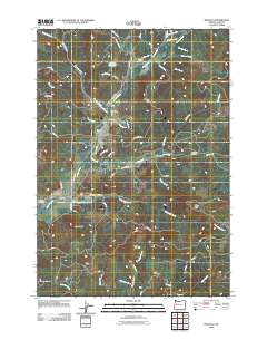 Marcola 2011 topographic map thumbnail