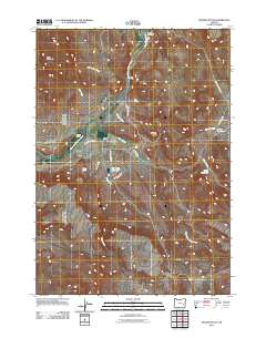 McEwen Butte 2011 topographic map thumbnail