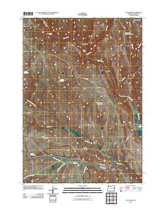 Log Creek 2011 topographic map thumbnail