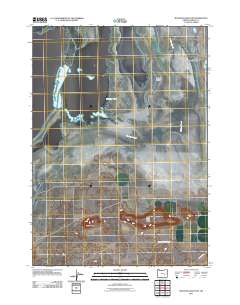 Malheur Lake East 2011 topographic map thumbnail