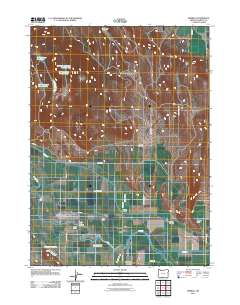 Merrill 2011 topographic map thumbnail