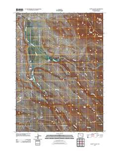 Happy Valley 2011 topographic map thumbnail