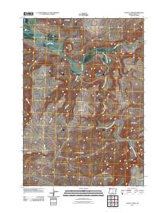 Liggett Table 2011 topographic map thumbnail