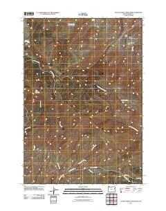 Little Lookout Mountain 2011 topographic map thumbnail
