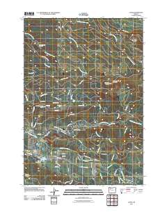 Lyons 2011 topographic map thumbnail