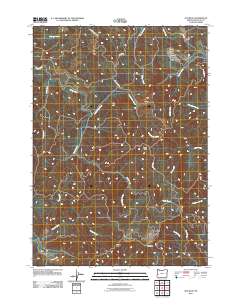 Old Blue 2011 topographic map thumbnail