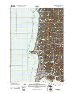 Newport North 2011 topographic map thumbnail