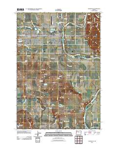 Monmouth 2011 topographic map thumbnail