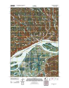 Oak Point 2011 topographic map thumbnail