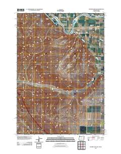 Moores Hollow 2011 topographic map thumbnail